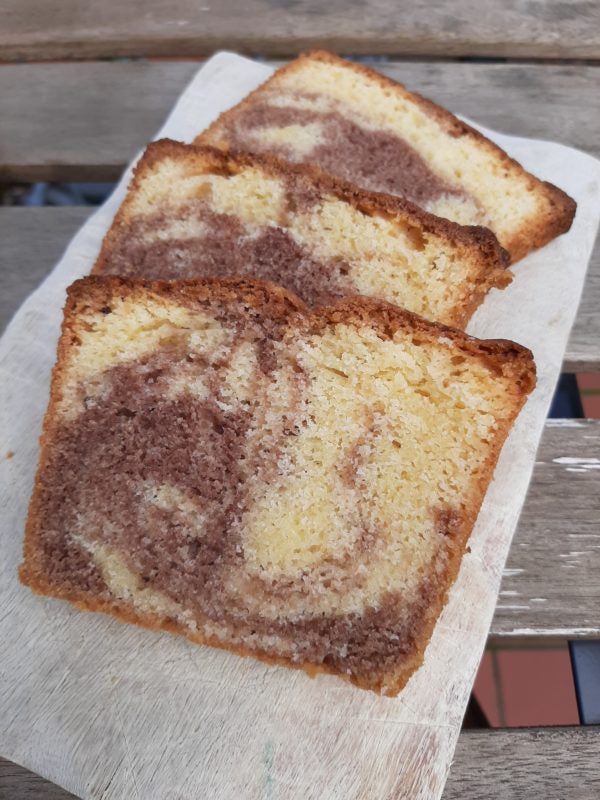 Saftiger Marmorkuchen