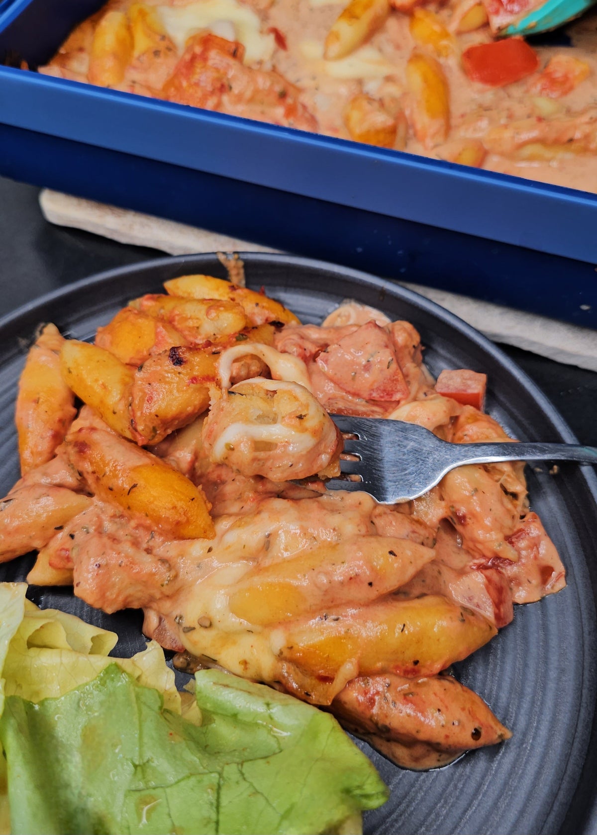 Köstlicher Schupfnudel-Auflauf