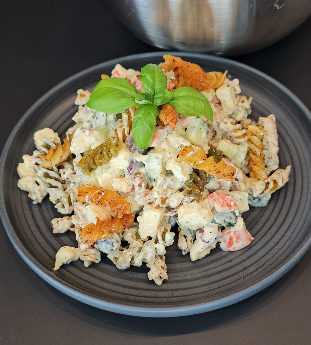 Pasta-Chips Nudelsalat
