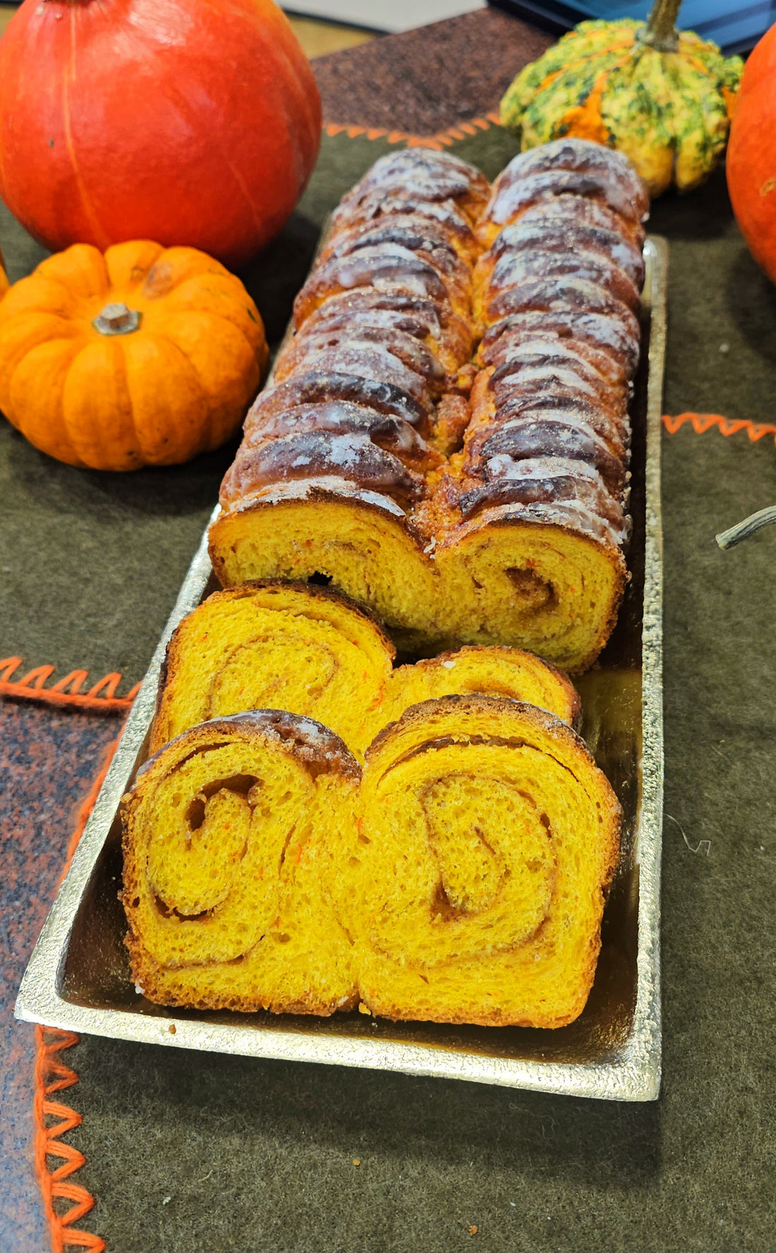 Süsses Kürbis-Zimt-Brot
