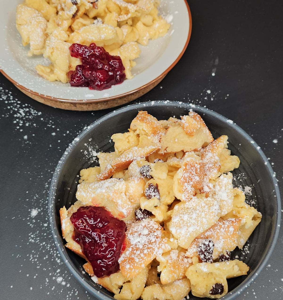 Kaiserschmarrn aus dem Backofen