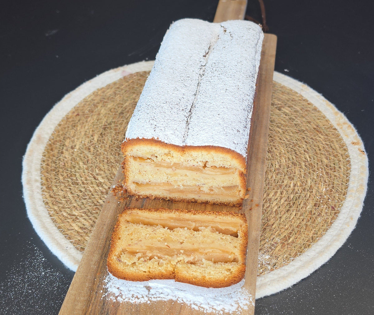 Saftiger Apfel-Schicht-Kuchen