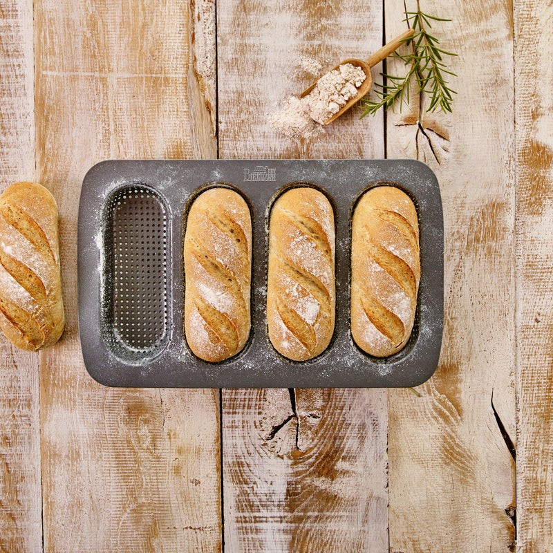 Mini Baguette Backform (8x18cm)