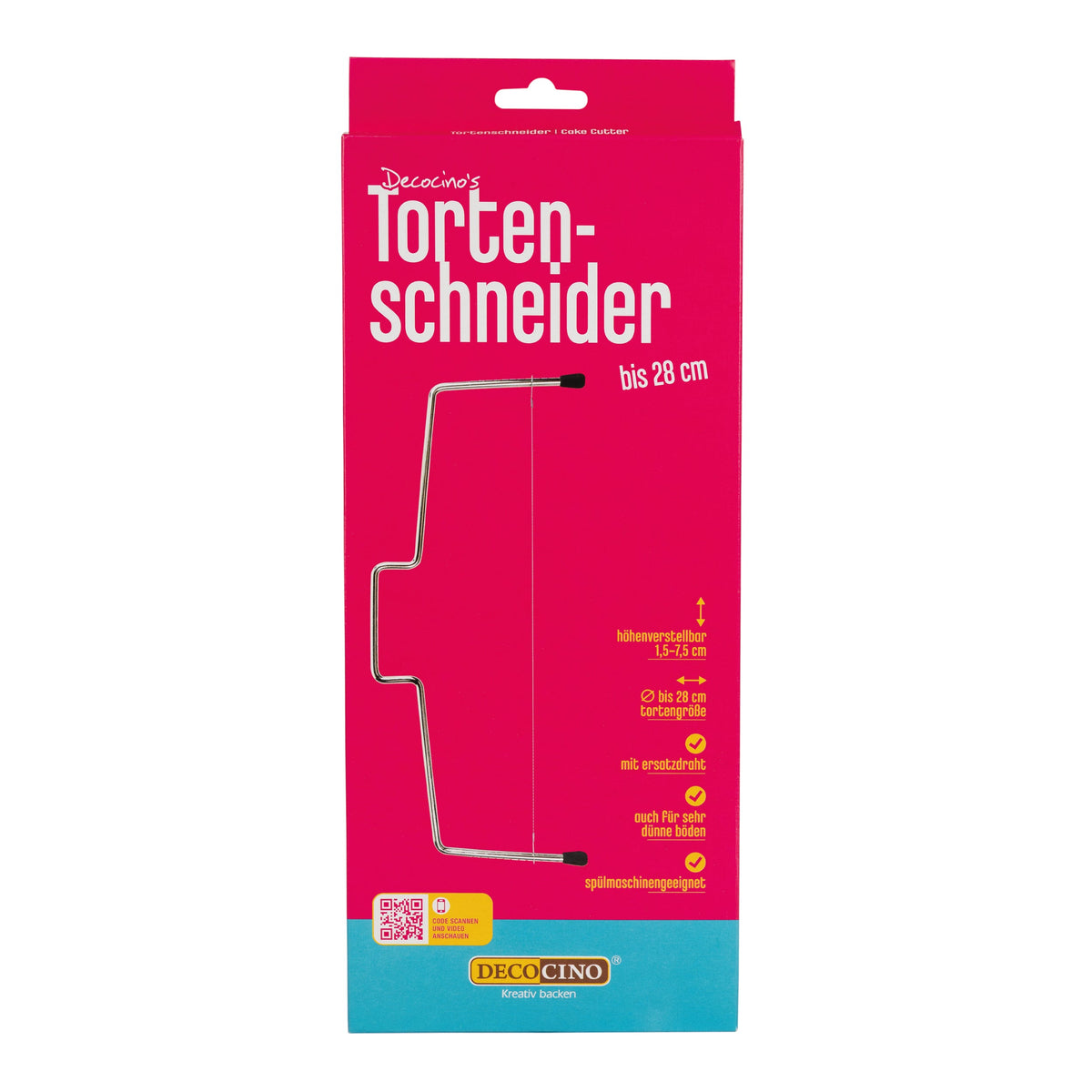 
SET: Drehbare Tortenplatte und Tortenschneider
