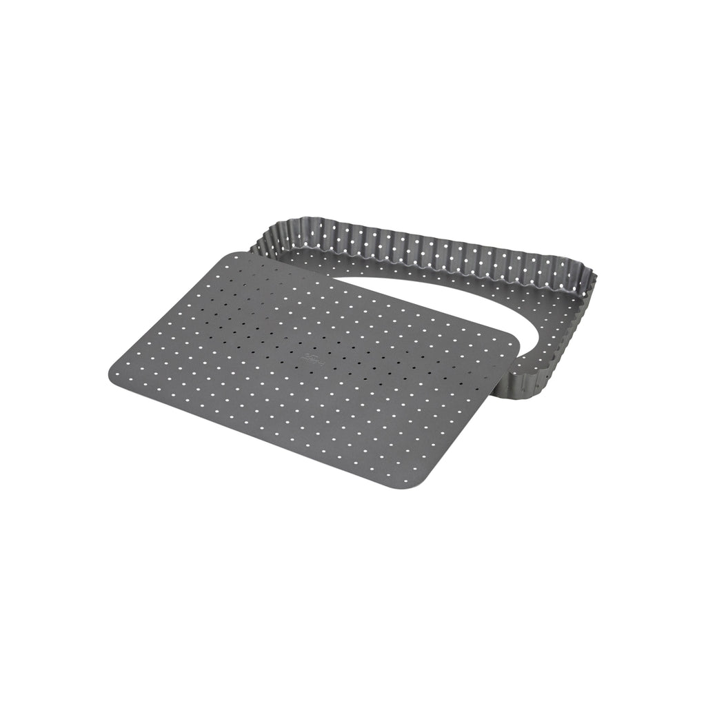 Rechteckige Quiche- & Tarteform, (32cmx22cmx3cm)