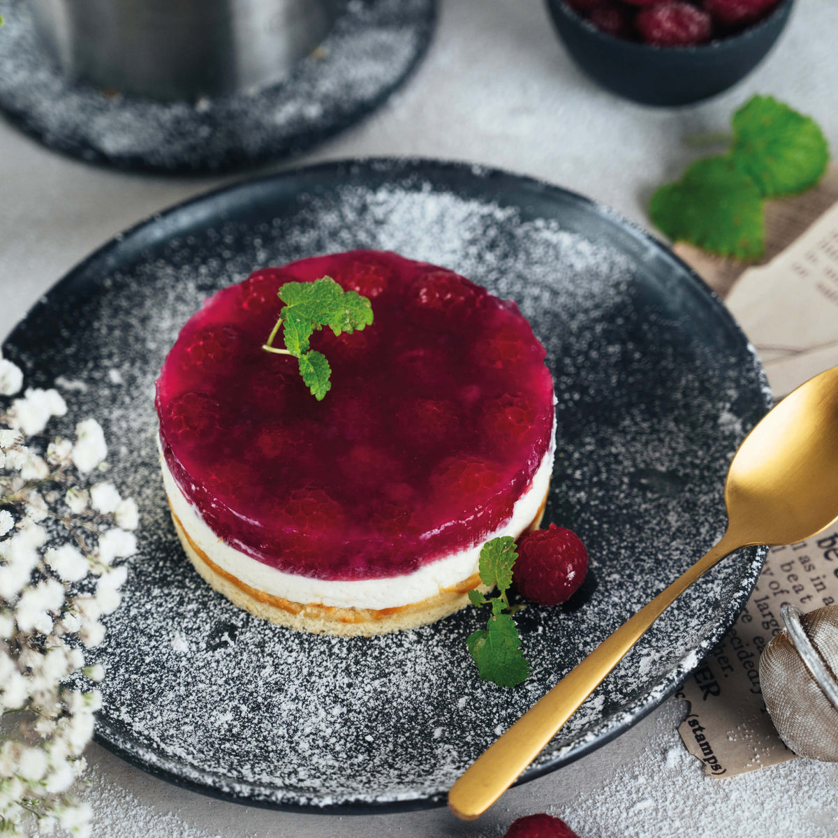 Dessert mit Früchten