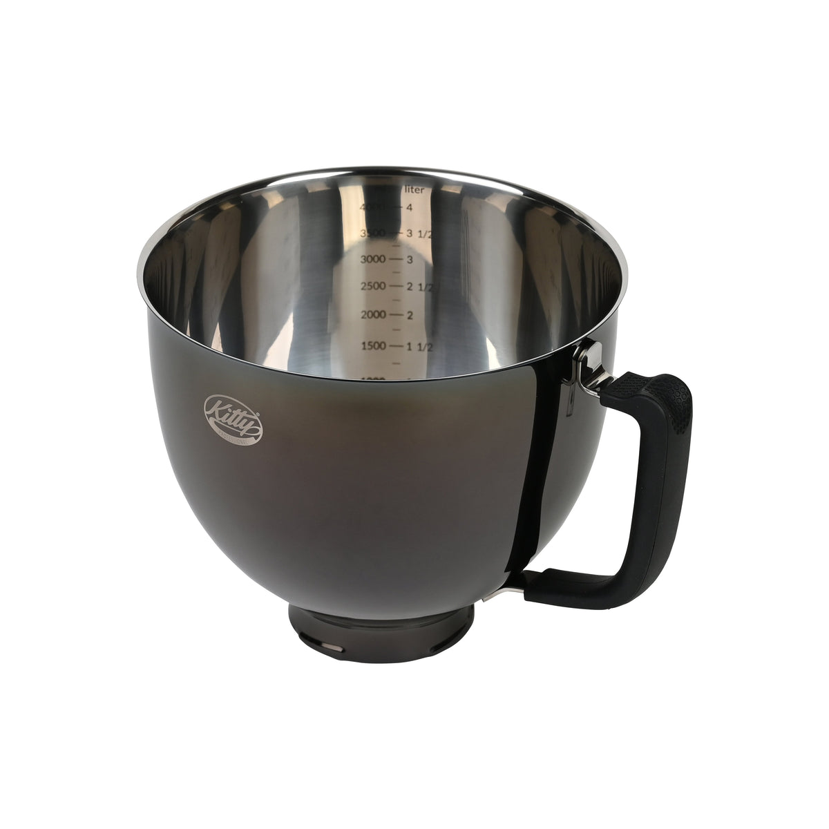 Profi Rührschüssel Titan Black kompatibel mit KitchenAid 4,8l