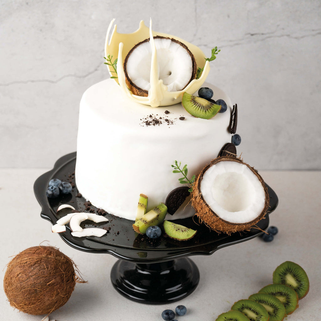Torte mit Fondant Weiß (250g)