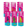 Neon Farbpasten Set pink, rot, blau, lila, grün, gelb (6x 25g)